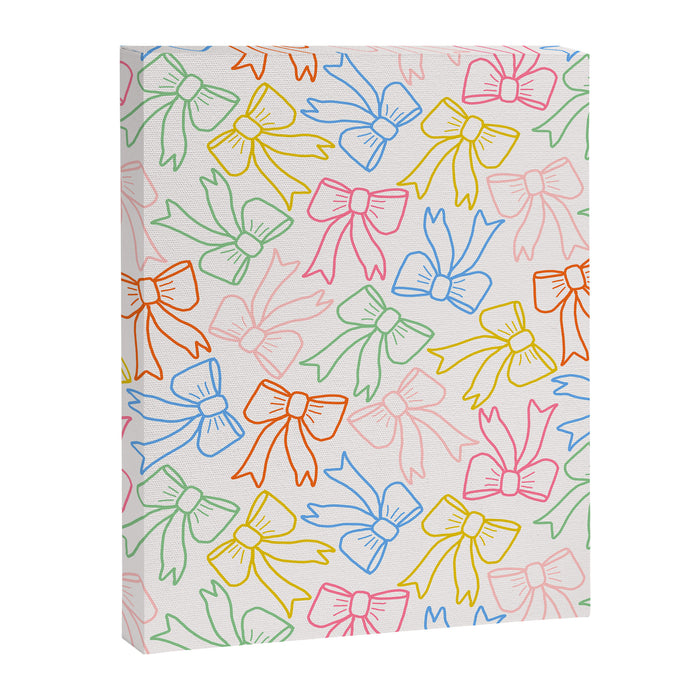 Cheery Bow Lines Canvas Print Gallery Image 1