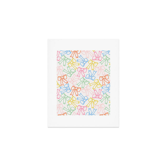 Cheery Bow Lines Art Print Gallery Image 1