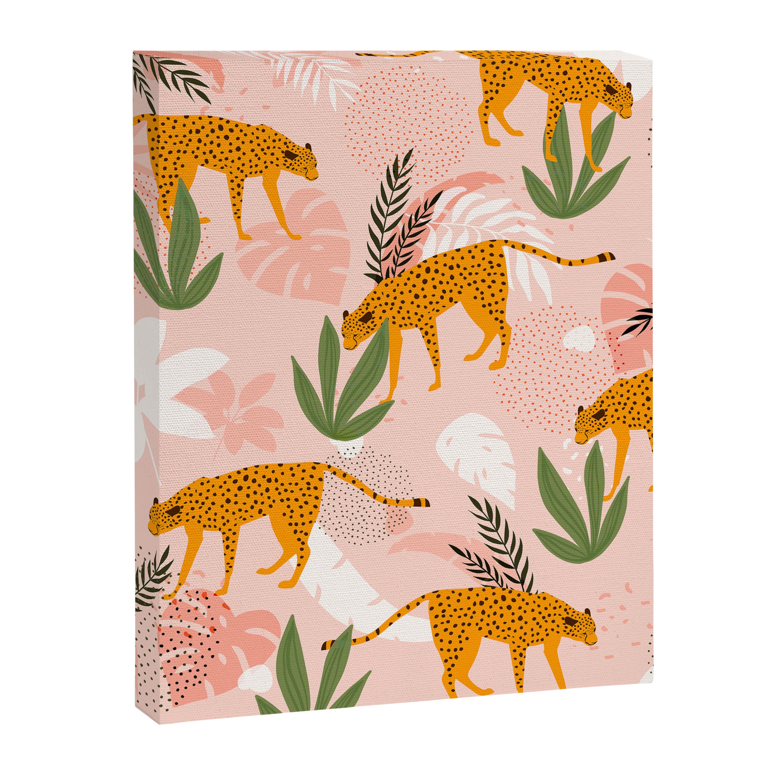 Cheetah chase Canvas Print Gallery Image 6