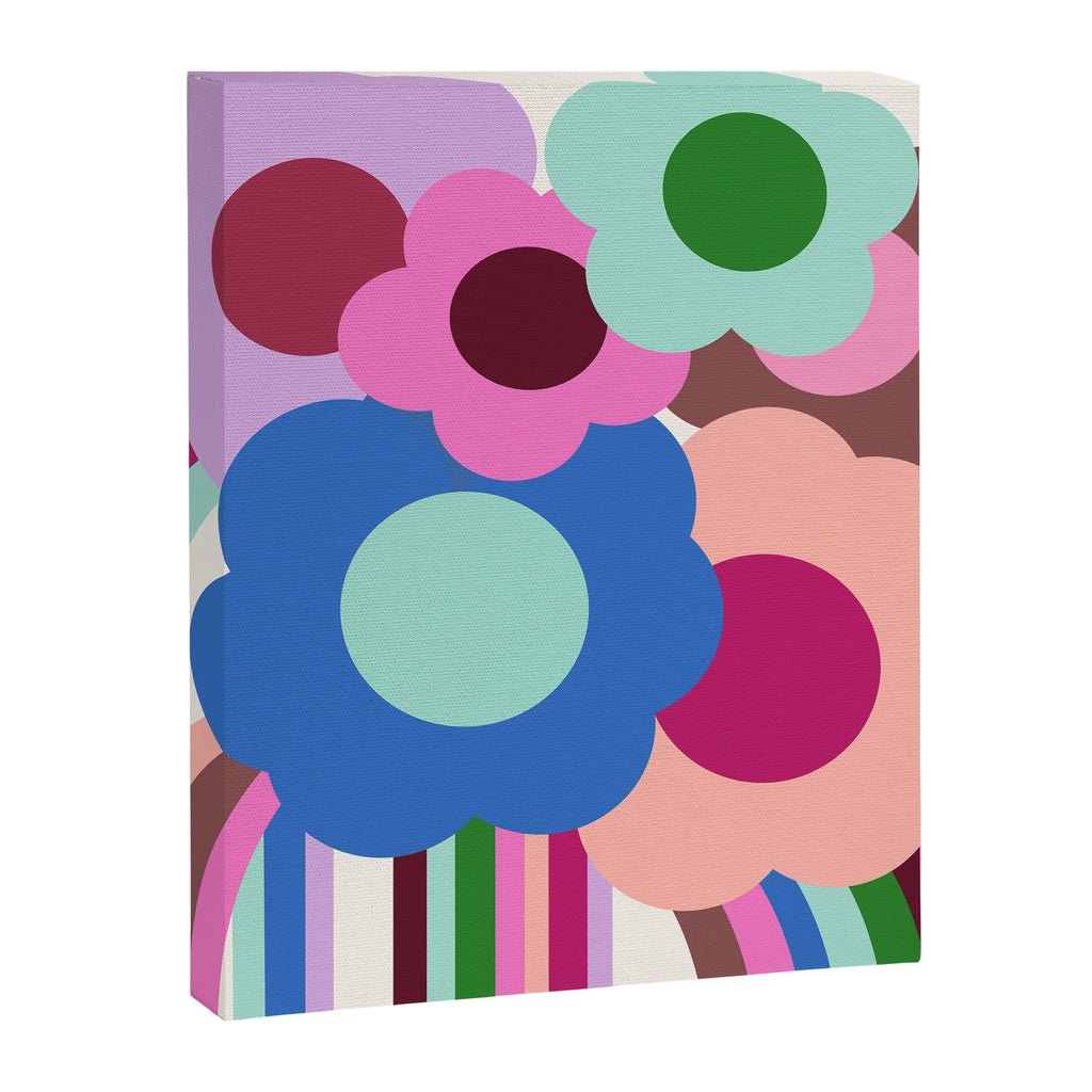 Color Bloom - patchouli Canvas Print Gallery Image 6