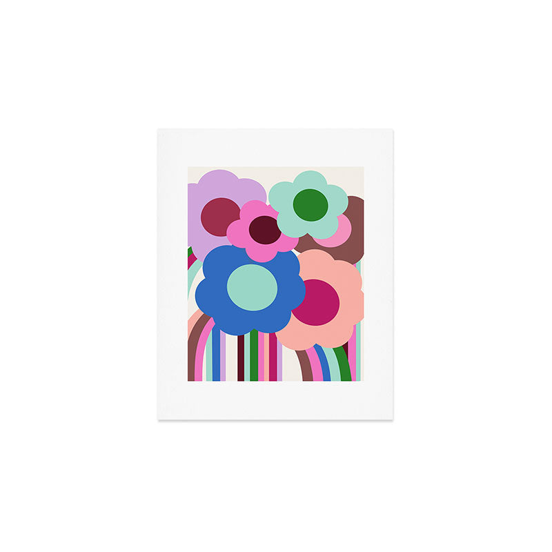 Color Bloom - patchouli Art Print Gallery Image 1