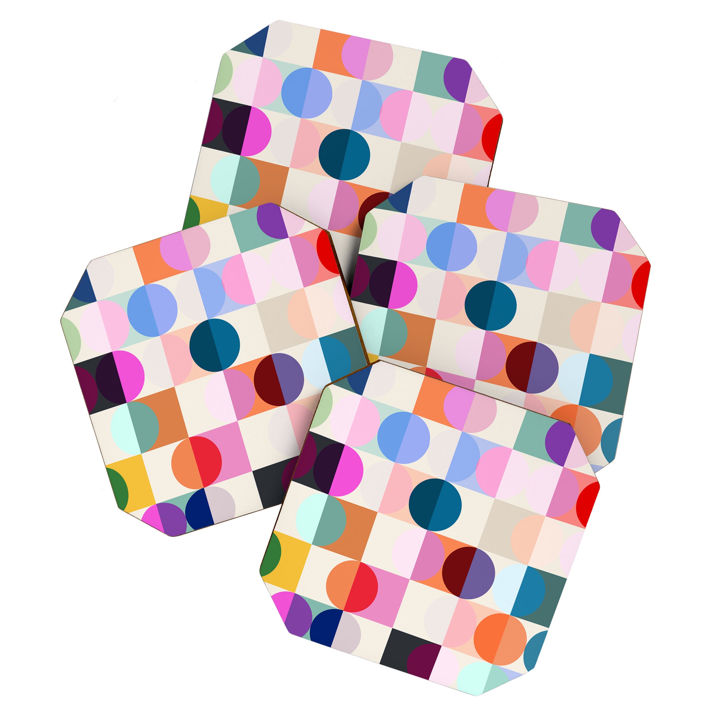 Confetti Checkerboard Coaster Gallery Image 1
