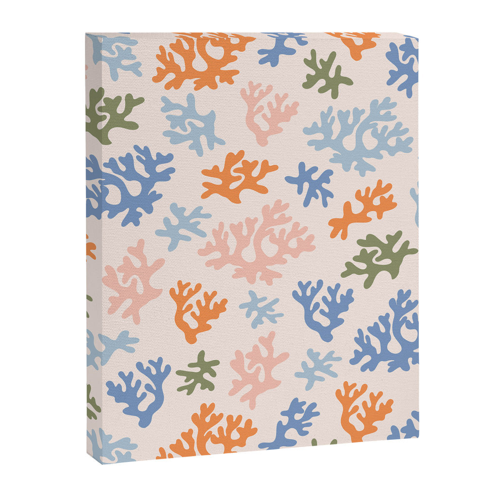 Coral Reef - peach  Canvas Print Gallery Image 6