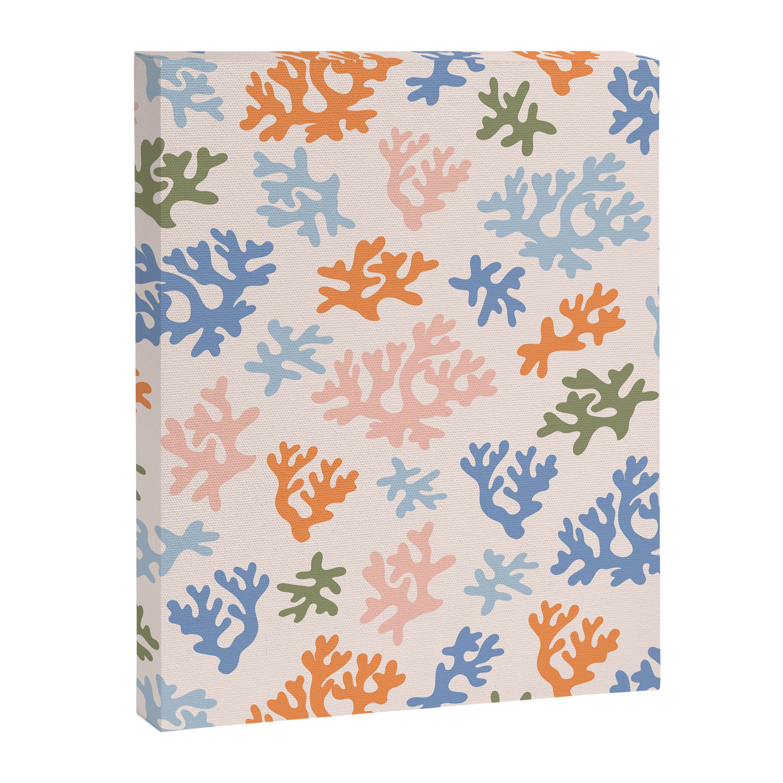 Coral Reef - peach  Canvas Print Gallery Image 6