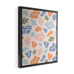 Coral Reef - peach  Framed Canvas Print Gallery Image 2