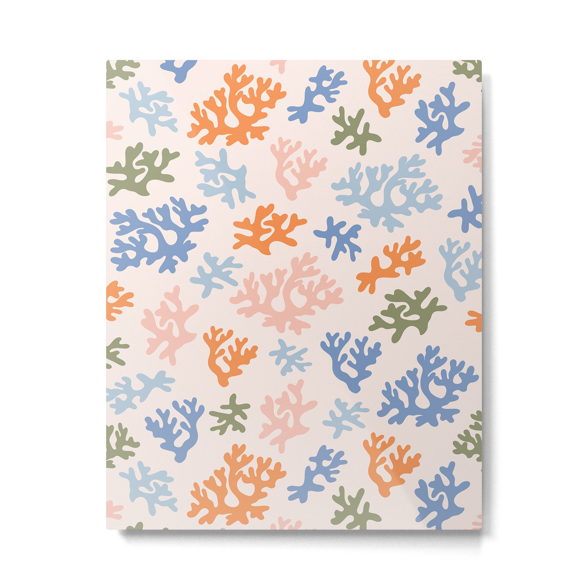 Coral Reef - peach  Metal Print Gallery Image 4