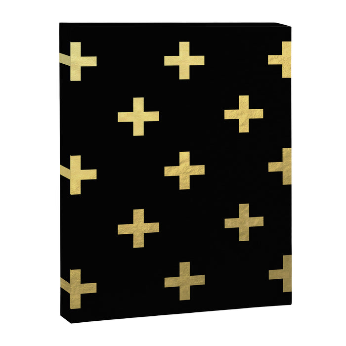 Crosses - gold Canvas Print Gallery Image 1