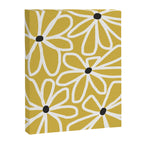 Daisy chain - yellow Canvas Print Gallery Image 6