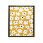 Daisy field Framed Canvas Print Gallery Image 6