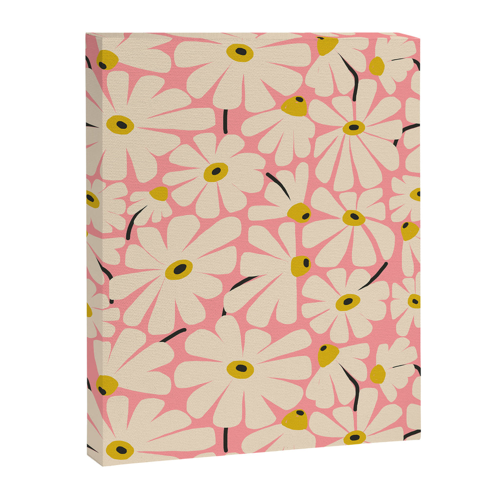 Daisy fresh 2 - pink Canvas Print Gallery Image 6