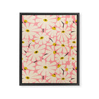 Daisy fresh 2 - pink Framed Canvas Print Gallery Image 6