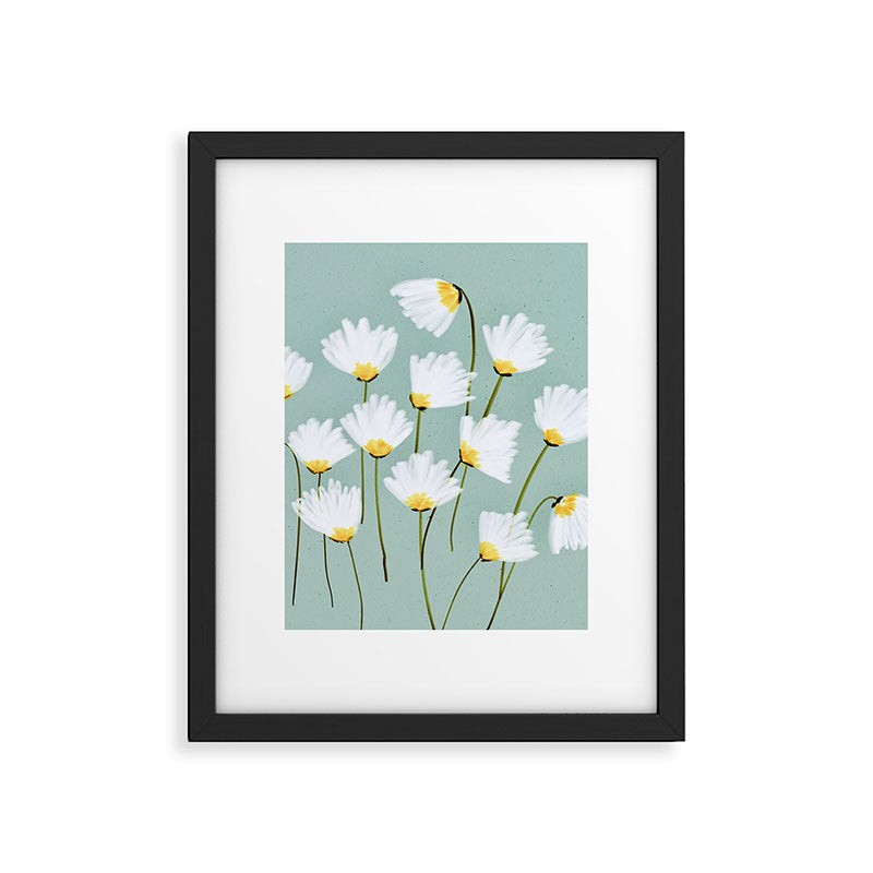 Delicate blooms Framed Art Print Gallery Image 6