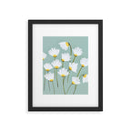 Delicate blooms Framed Art Print Gallery Image 6