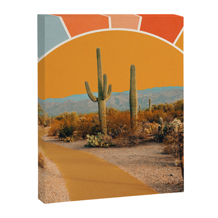 Desert Sun Canvas Print Gallery Image 1