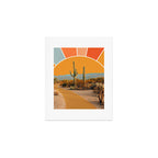 Desert Sun Art Print Gallery Image 1