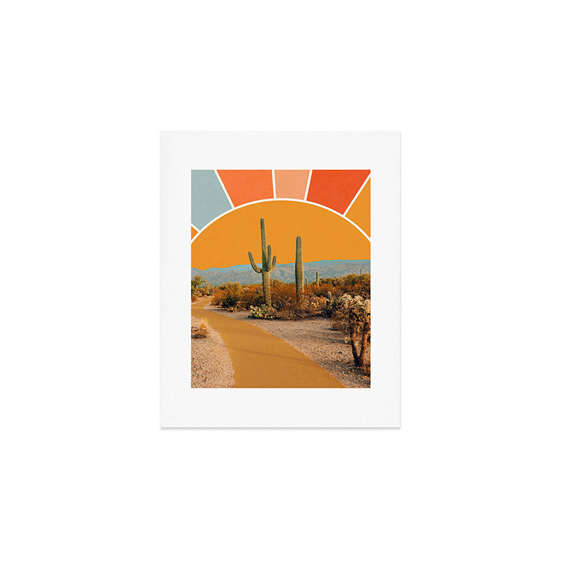 Desert Sun Art Print Gallery Image 1