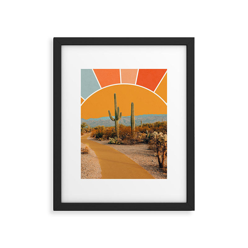 Desert Sun Framed Art Print Gallery Image 6