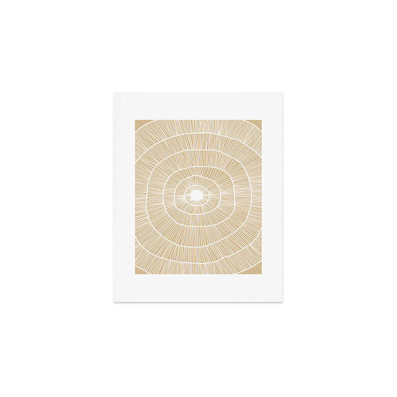 Dreamcatcher - tan Art Print Gallery Image 1