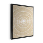 Dreamcatcher - tan Framed Canvas Print Gallery Image 2