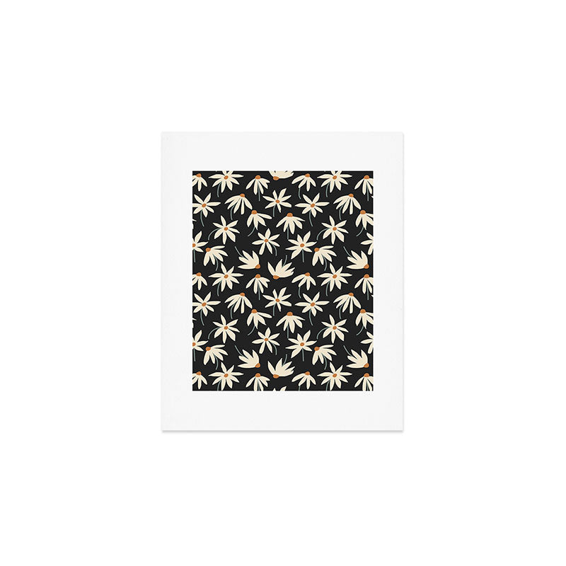 Drifting Daisies - night Art Print Gallery Image 1