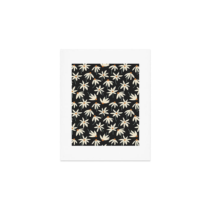 Drifting Daisies - night Art Print Gallery Image 1