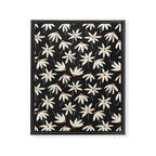 Drifting Daisies - night Framed Canvas Print Gallery Image 6