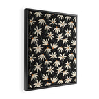 Drifting Daisies - night Framed Canvas Print Gallery Image 2