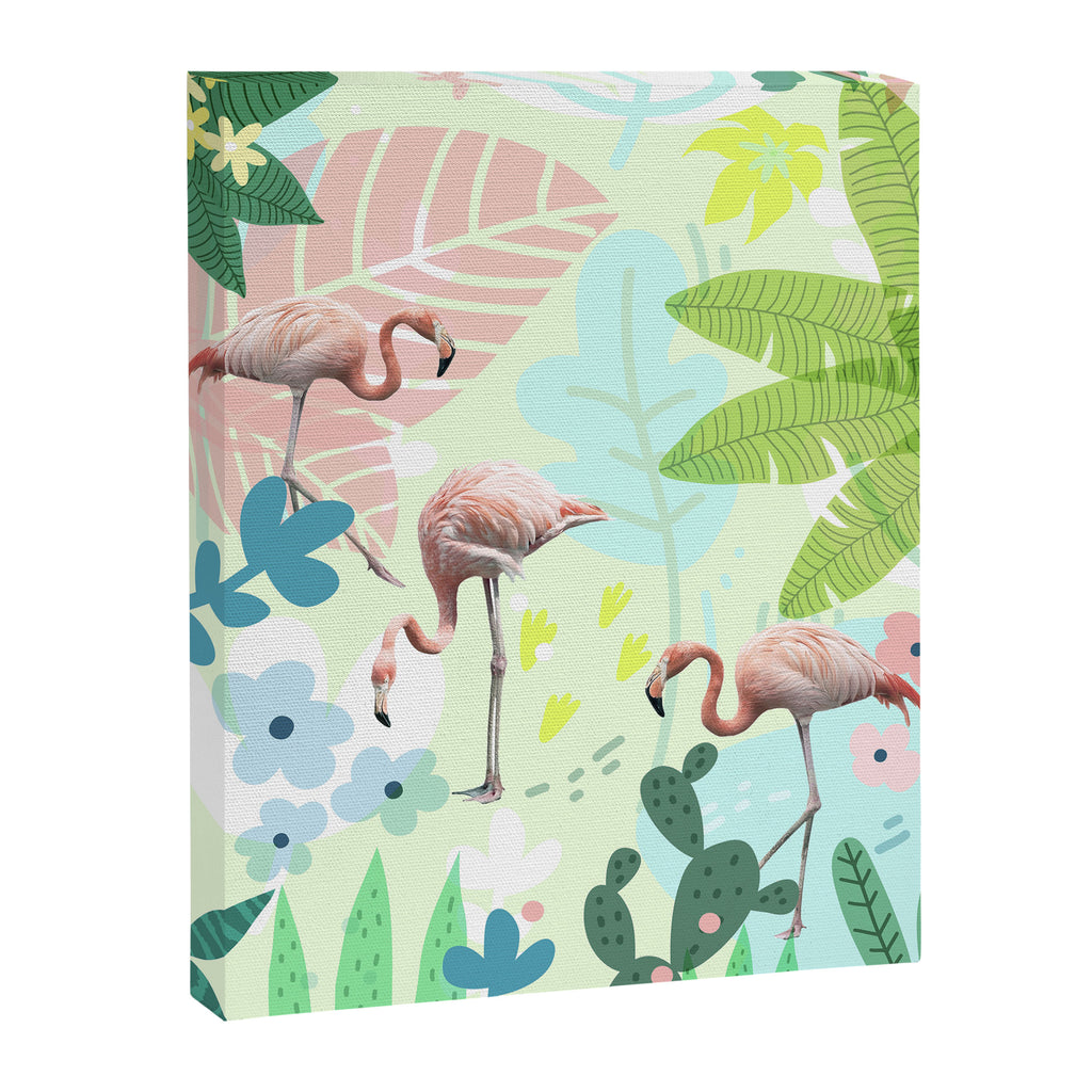 Flamingo jungle Canvas Print Gallery Image 8