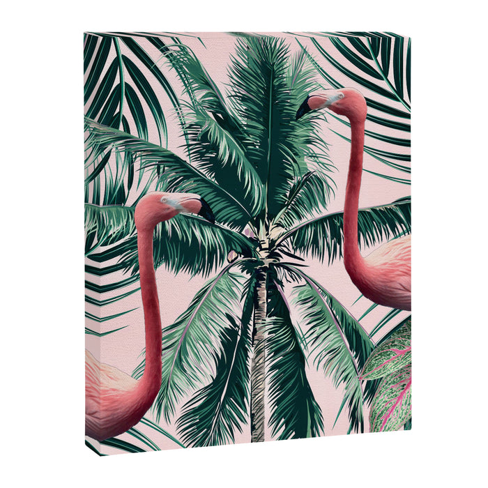 Flamingo tropics Canvas Print Gallery Image 1