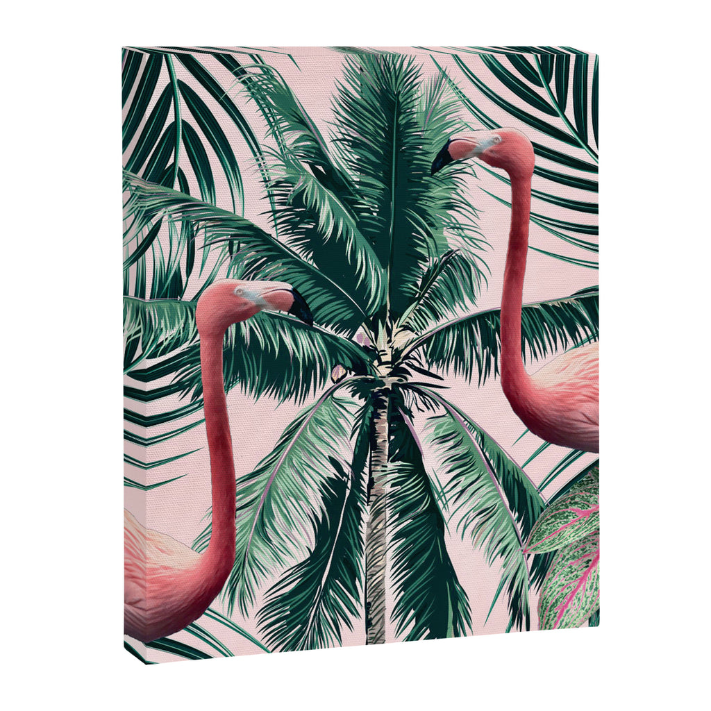 Flamingo tropics Canvas Print Gallery Image 6