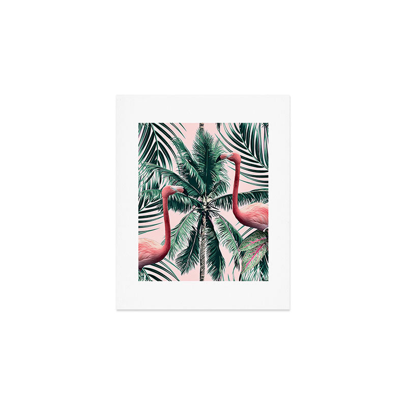 Flamingo tropics Art Print Gallery Image 1