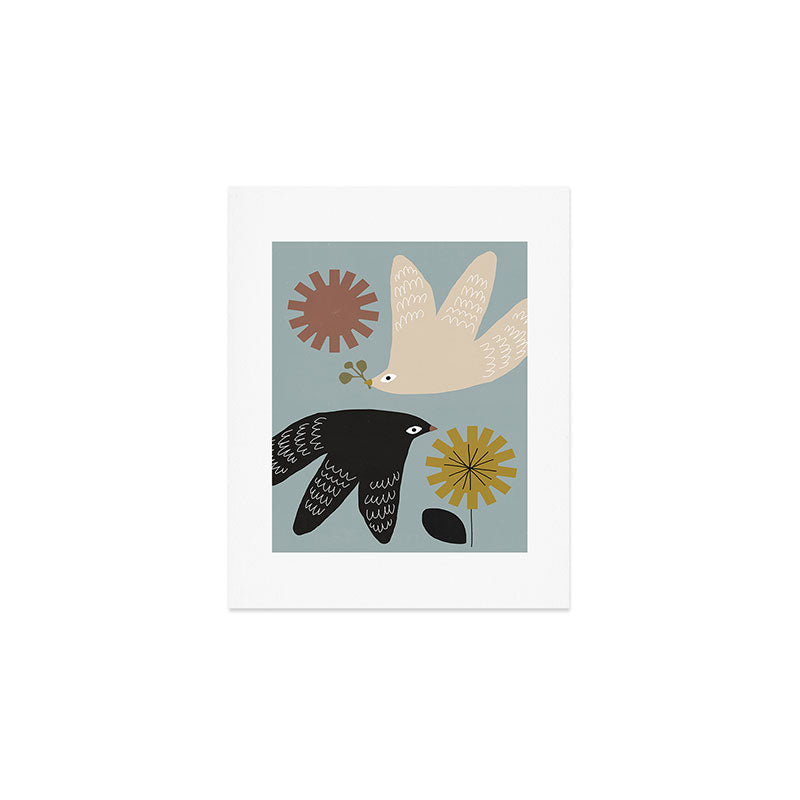 Flirting with Spring Art Print Gallery Image 1