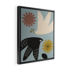 Flirting with Spring Framed Canvas Print Gallery Image 2