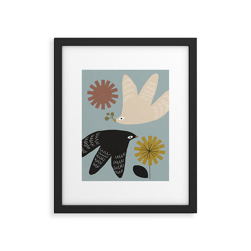 Flirting with Spring Framed Art Print Gallery Image 5
