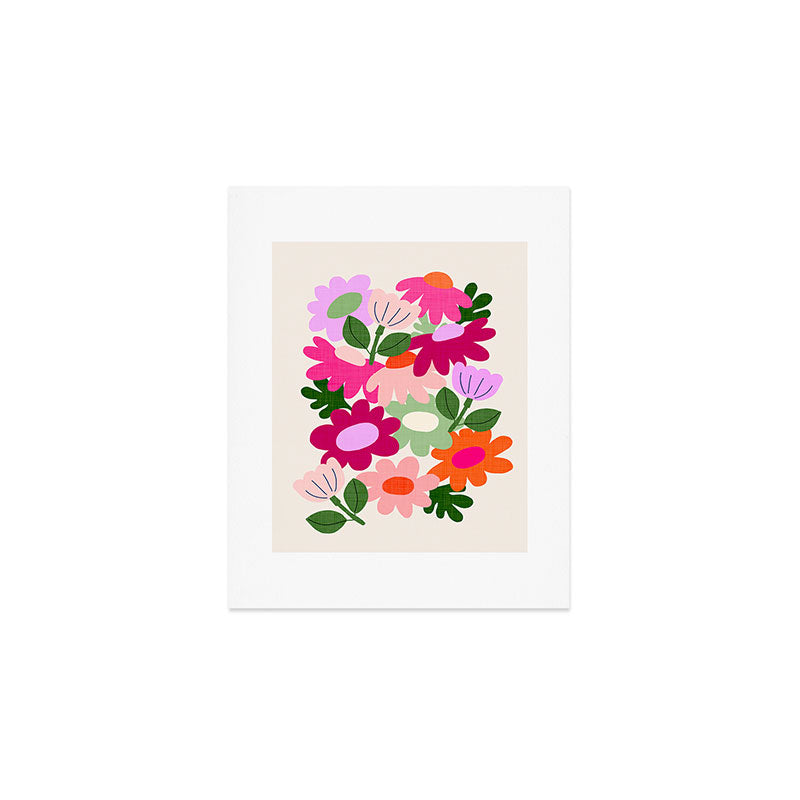 Floral clippings Art Print Gallery Image 1