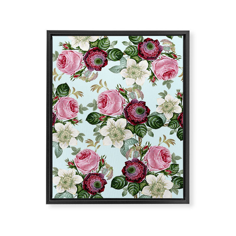 Floral enchant Framed Canvas Print Gallery Image 6