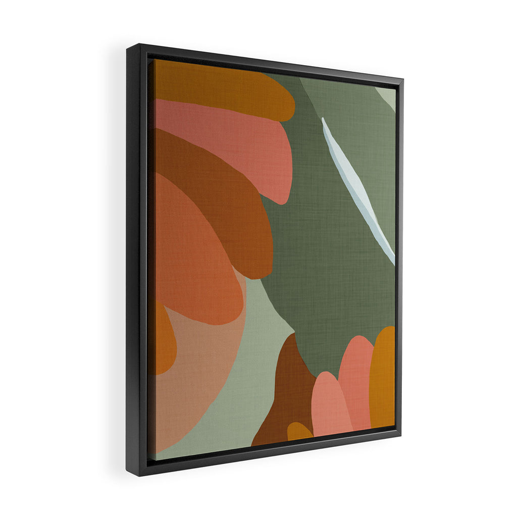 Floria V3 Framed Canvas Print Gallery Image 2