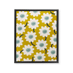 Flower field - fresh Framed Canvas Print Gallery Image 6