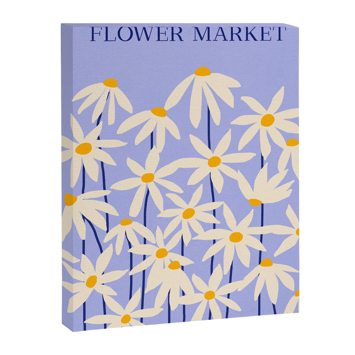 Flower Market - English Daisy Canvas Print Gallery Image 1
