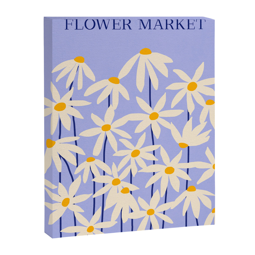 Flower Market - English Daisy Canvas Print Gallery Image 6