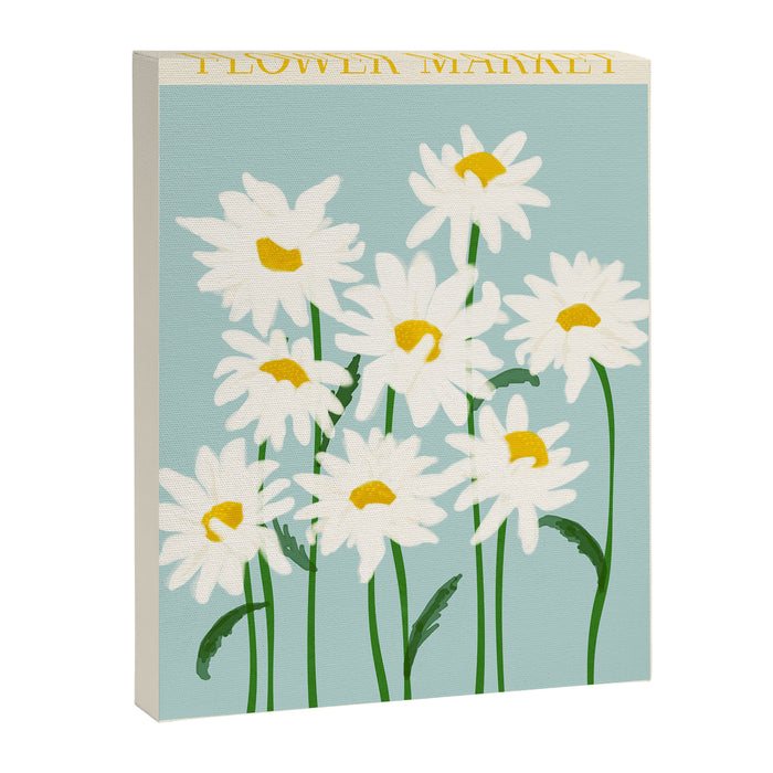 Flower Market - Oxeye daisies Canvas Print Gallery Image 1
