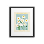 Flower Market - Oxeye daisies Framed Art Print Gallery Image 5