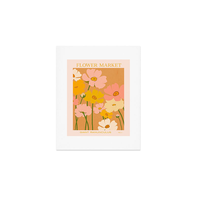 Flower Market - Ranunculus #1 Art Print Gallery Image 1