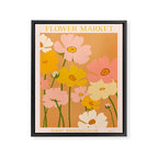 Flower Market - Ranunculus #1 Framed Canvas Print Gallery Image 6