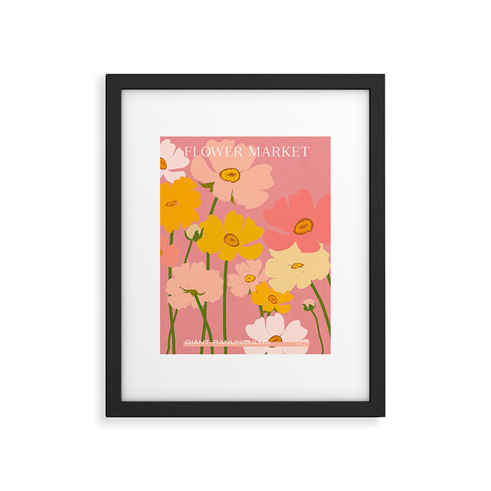 Flower Market - Ranunculus #2 Framed Art Print Gallery Image 1