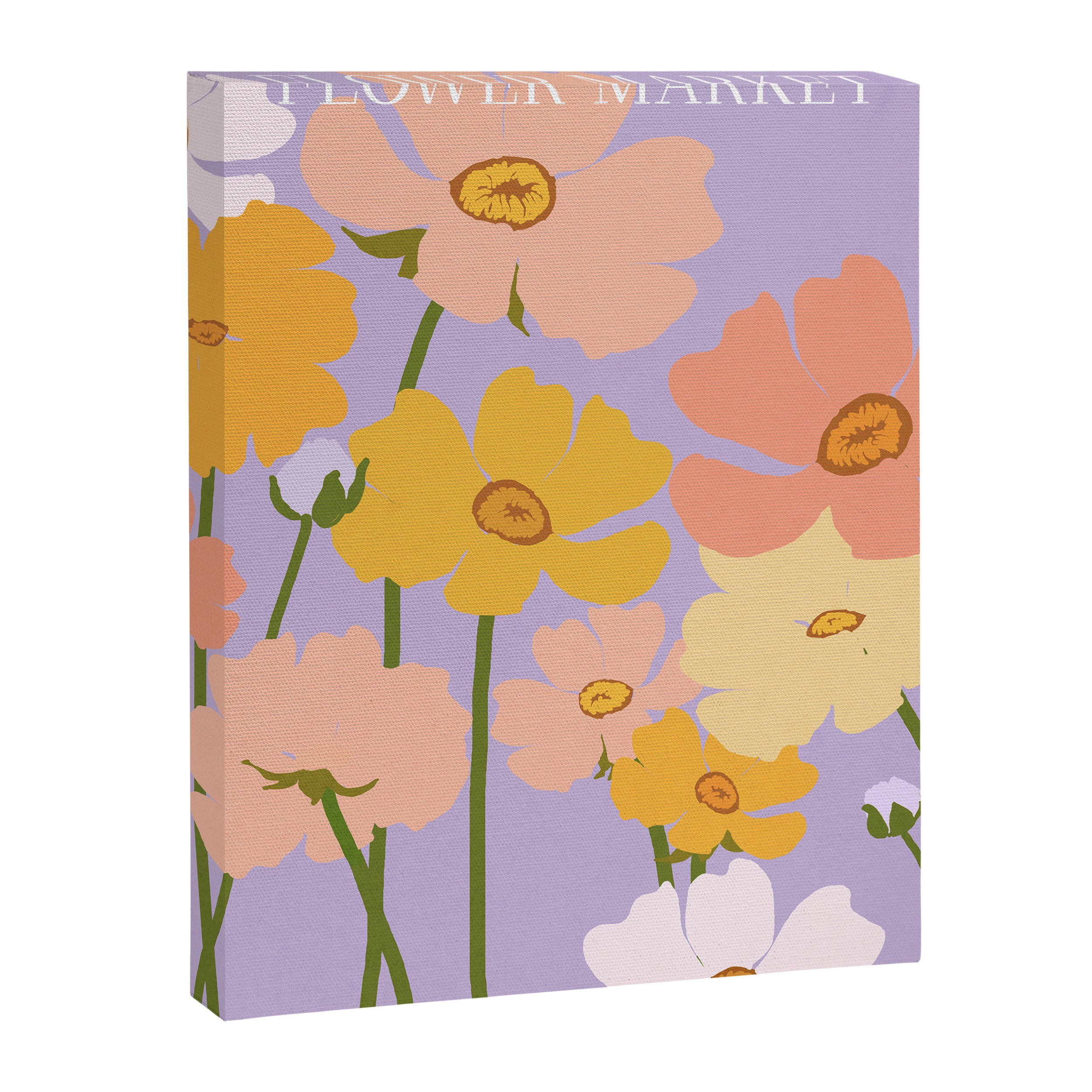 Flower Market - Ranunculus #3 Canvas Print Gallery Image 6