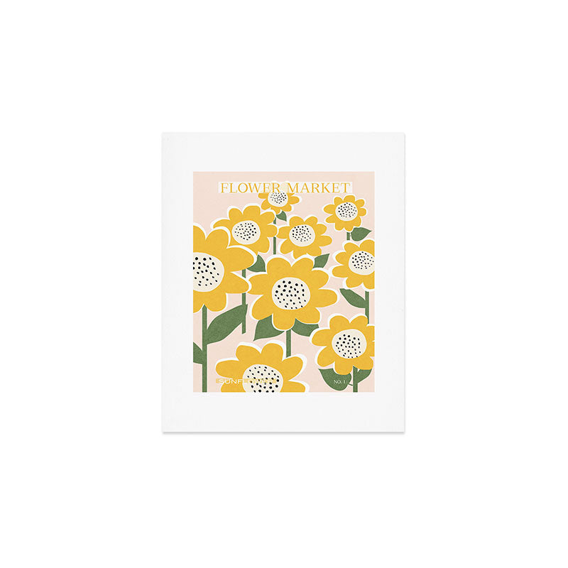 Flower Market - Sunflower #1 Art Print Gallery Image 1
