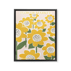 Flower Market - Sunflower #1 Framed Canvas Print Gallery Image 6