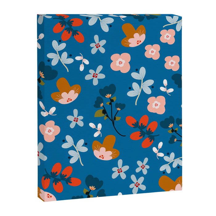 Folk floral Canvas Print Gallery Image 1