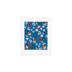 Folk floral Art Print Gallery Image 1